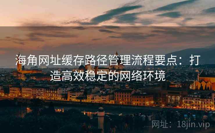 海角网址缓存路径管理流程要点：打造高效稳定的网络环境