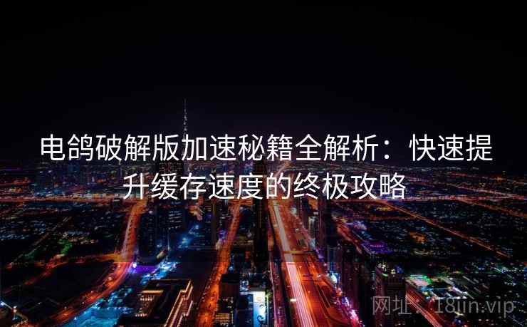 电鸽破解版加速秘籍全解析：快速提升缓存速度的终极攻略